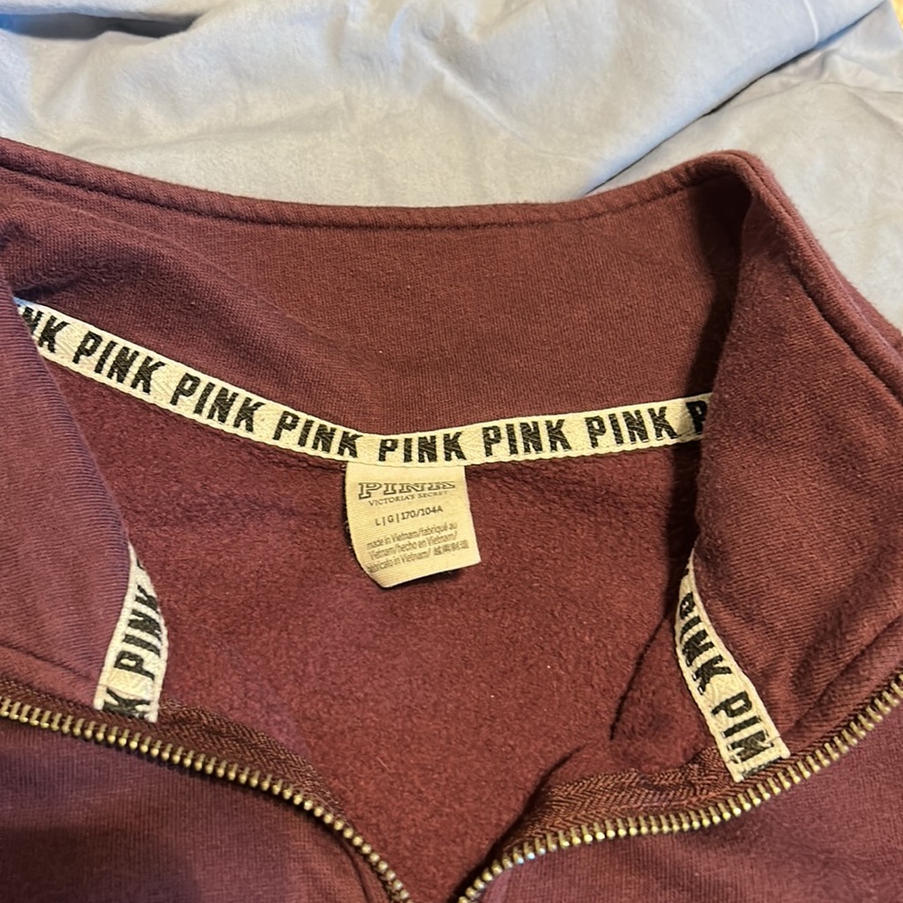 Pink Victoria Secret pull over - Picture 2 of 3